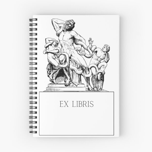Item preview,  Laocoön and His Sons Ex Libris  designed and sold by Roaming  the Greenwood.