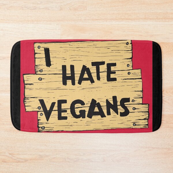 Item preview, i hate vegans designed and sold by StudioViArt.