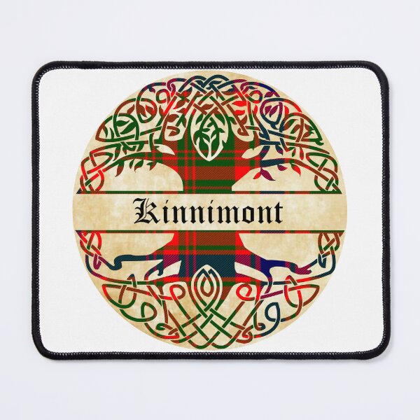 Item preview, KInnimont Tree of Life Clan Scottish Surname tartan designed and sold by BagTown Clans.