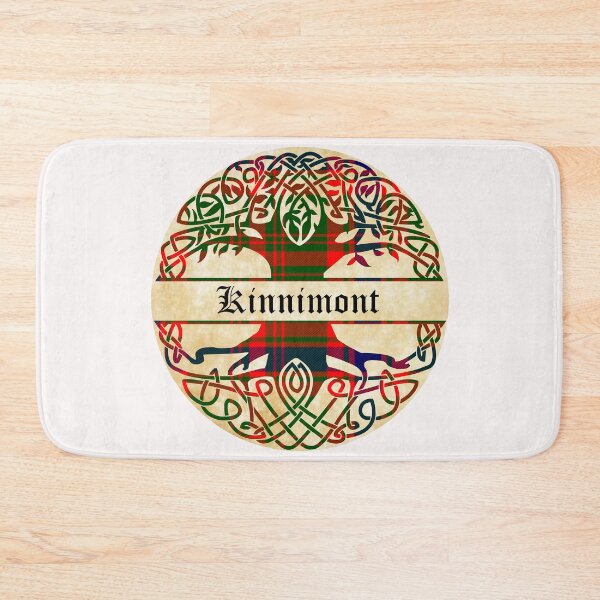 Item preview, KInnimont Tree of Life Clan Scottish Surname tartan designed and sold by BagTown Clans.