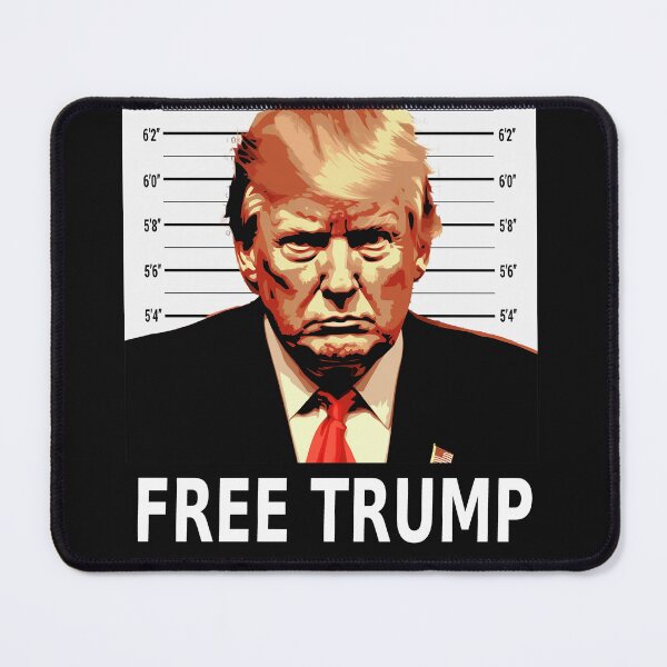 Item preview, Donald Trump mugshot designed and sold by SvarunPogani.