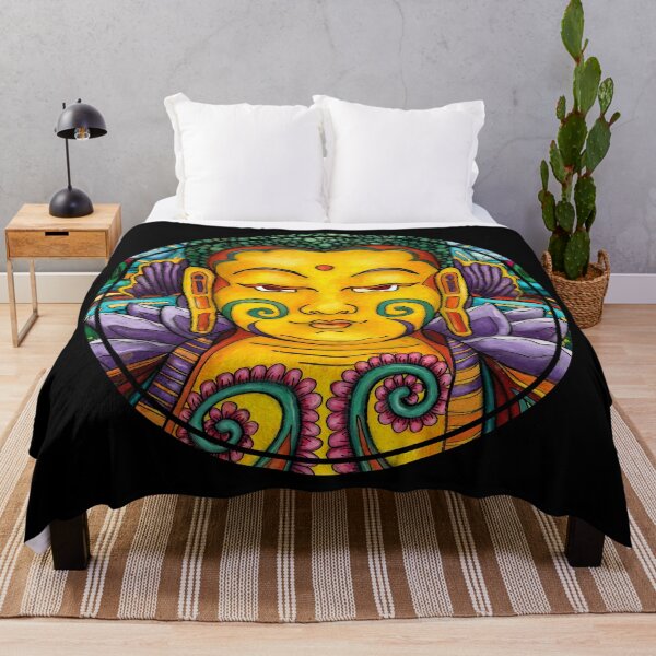 Item preview, Pop art Buddha graphic design, modern spirituality designed and sold by NadiaChevrel.