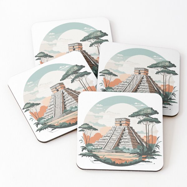 Item preview, Chichen Itza Pyramid 5 designed and sold by LaloParker.
