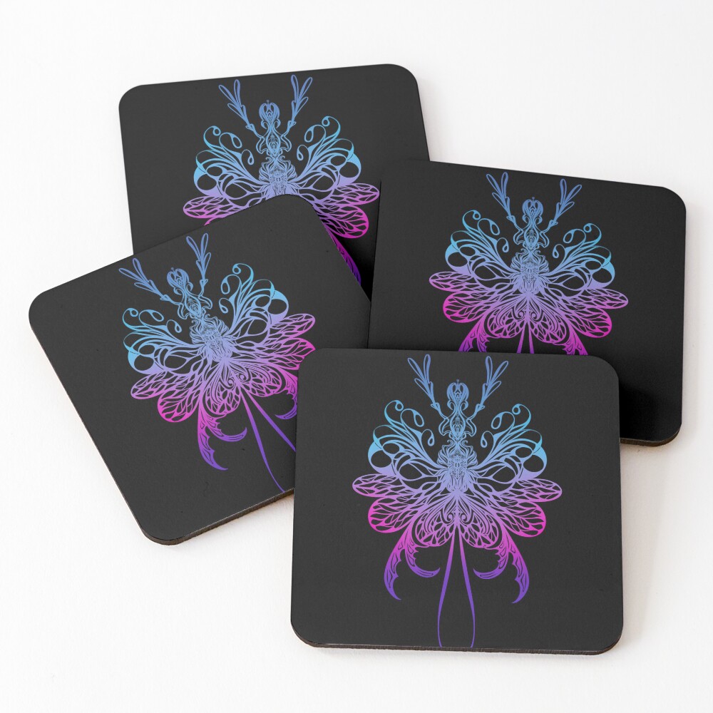 Item preview, Coasters (Set of 4) designed and sold by TheGoldenRabbit.