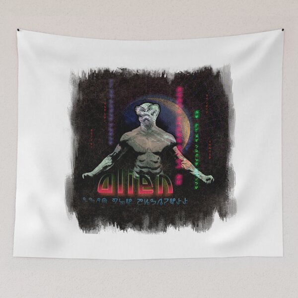 Item preview, an alien from outer space. designed and sold by Prof209.