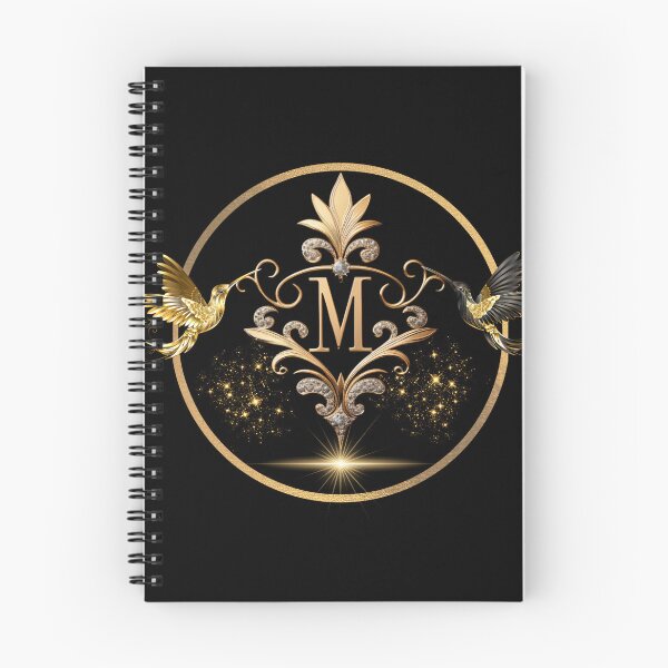 Item preview, Golden Monogram Letter M designed and sold by Monica-Designs.
