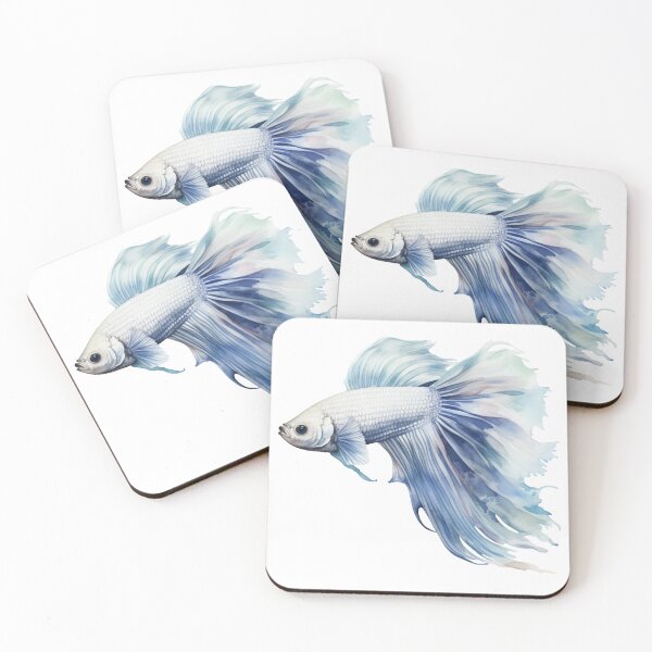 Item preview, Betta Splendens Watercolor Fish designed and sold by SchorlCraft.
