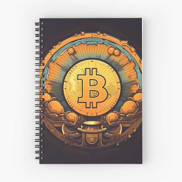 Artikelvorschau, Vintage-Bitcoin-Emblem. entworfen und verkauft von InfinityCircle.