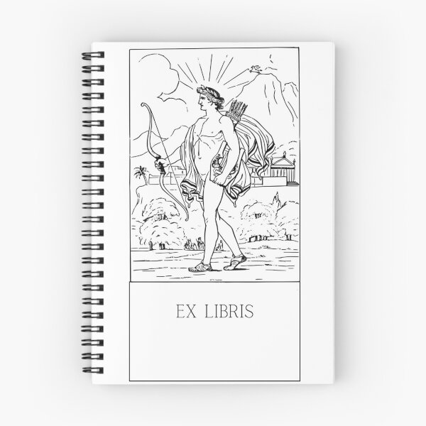 Item preview, Apollo Ex Libris designed and sold by Roaming  the Greenwood.