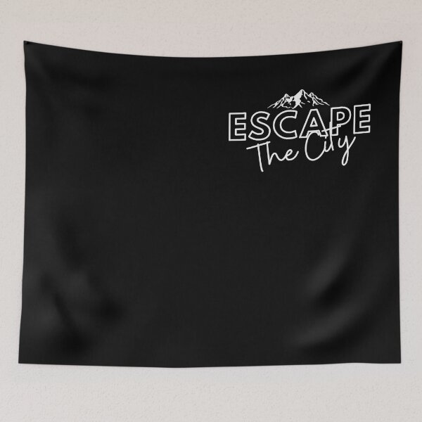 Item preview, Escape the City - campers art designed and sold by NatureArtDecor.