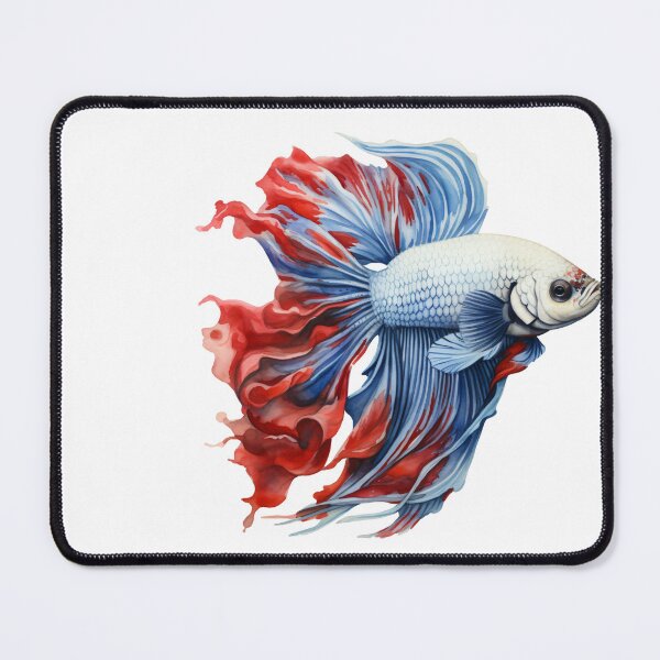 Item preview, Betta Splendens Watercolor Fish designed and sold by SchorlCraft.