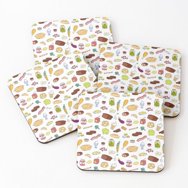 Item preview, Food Doodles. Cooking Meal Pattern designed and sold by AnnaVioletStore.