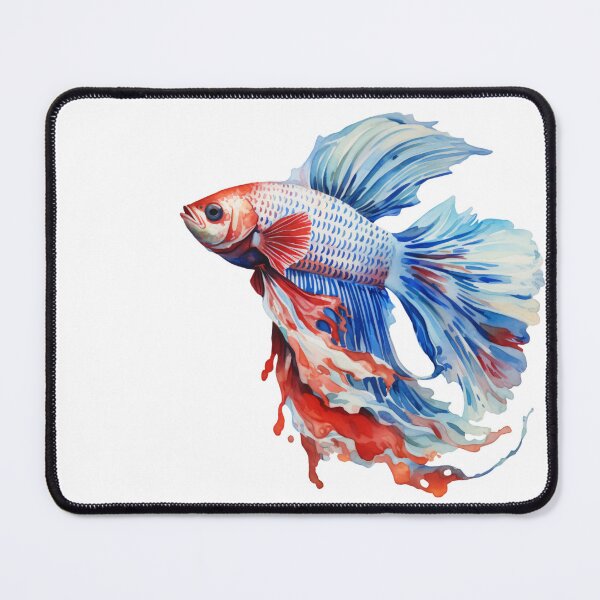 Item preview, Betta Splendens Watercolor Fish designed and sold by SchorlCraft.