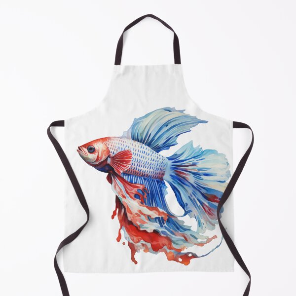 Item preview, Betta Splendens Watercolor Fish designed and sold by SchorlCraft.
