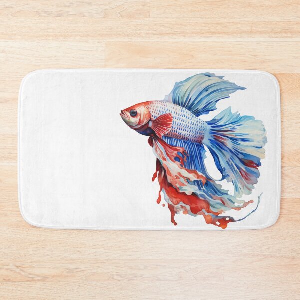 Item preview, Betta Splendens Watercolor Fish designed and sold by SchorlCraft.