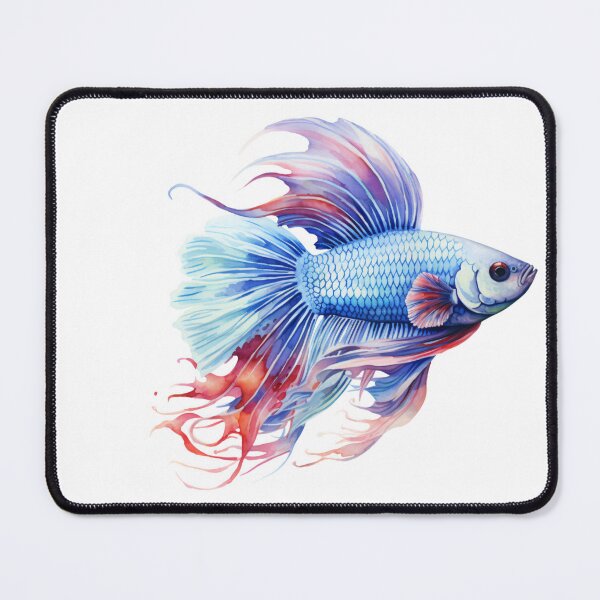 Item preview, Betta Splendens Watercolor Fish designed and sold by SchorlCraft.