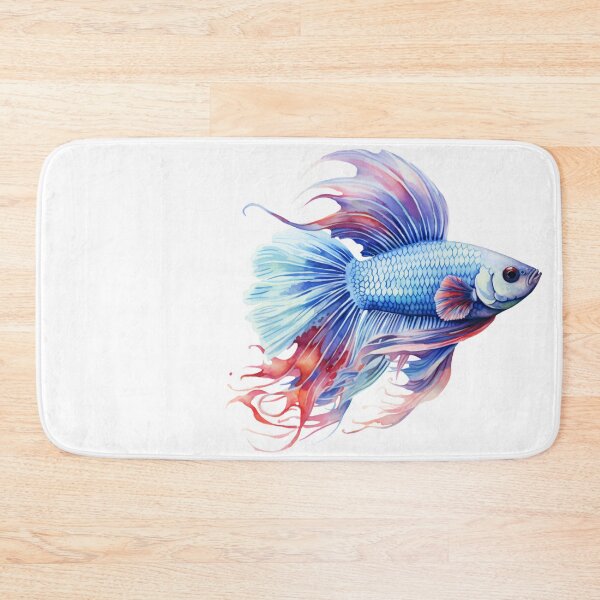 Item preview, Betta Splendens Watercolor Fish designed and sold by SchorlCraft.