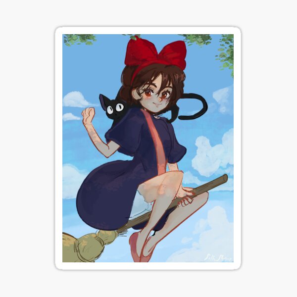 Studio Ghibli Sticker Kiki's Delivery Service – Amuzzi