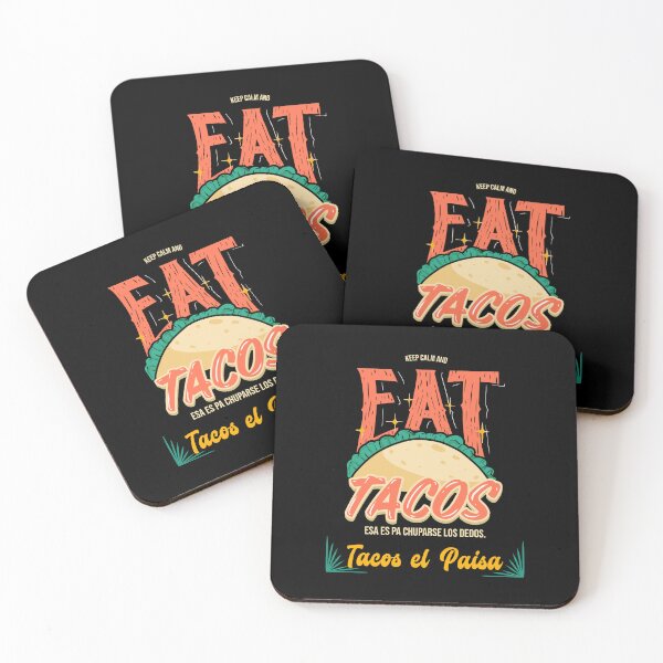 Item preview, Keep Calm And Eat Tacos - Esa es pa chuparse los dedos Design designed and sold by RektRepublic.