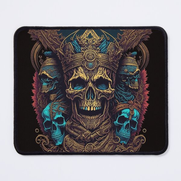 Item preview, Regal Monarch of Mortality: The Heraldry Royal Skull designed and sold by JakesRWild.
