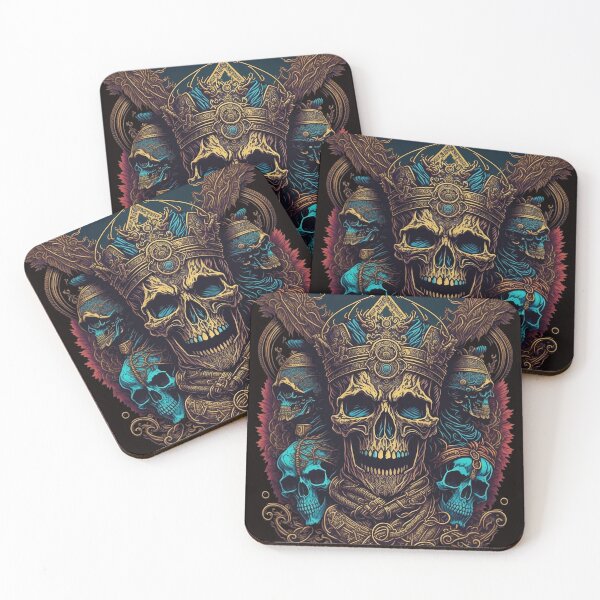 Item preview, Regal Monarch of Mortality: The Heraldry Royal Skull designed and sold by JakesRWild.