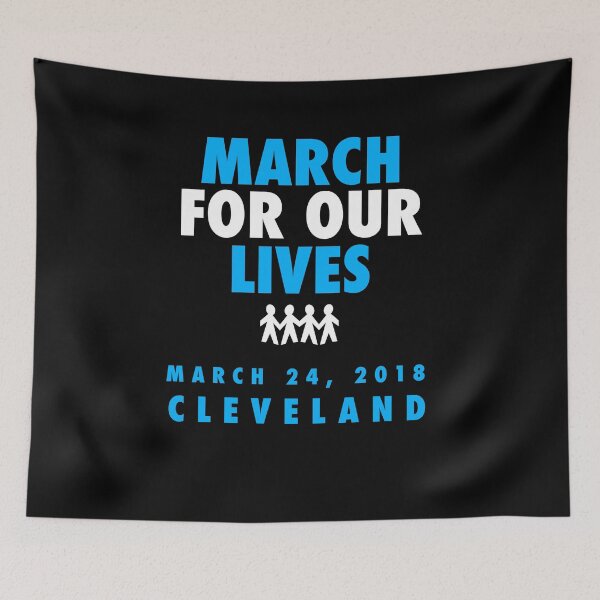 Item preview, MARCH FOR OUR LIVES - Protest March Shirt for Gun Control - CLEVELAND designed and sold by brizodesign.