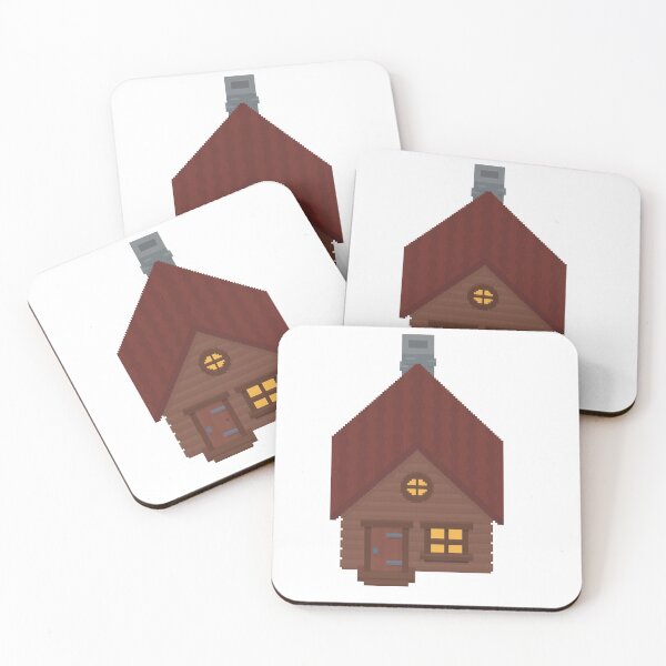 Item preview, Pixel Art Cabin designed and sold by itsturtlestime.