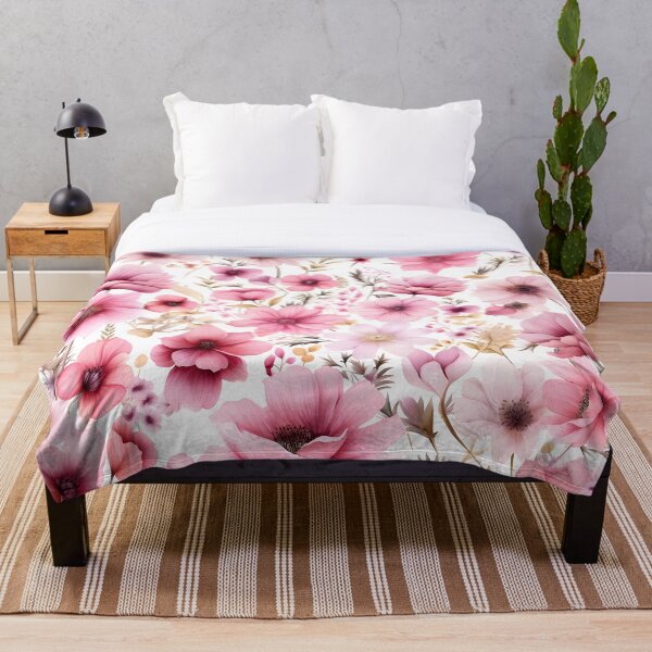 Artikelvorschau, Aquarell Blumenmuster entworfen und verkauft von Rivanes.