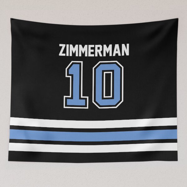 Item preview, #10 ZIMMERMAN (DARK) designed and sold by StickerJerseys.