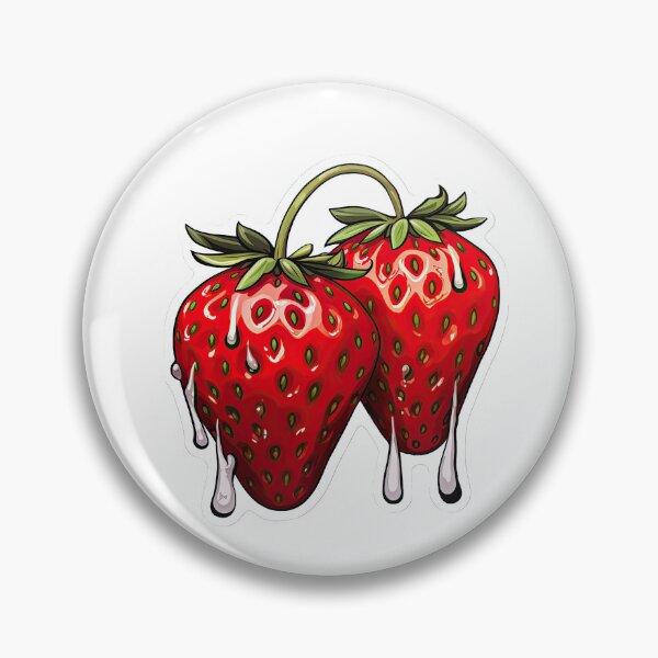 Item preview, Strawberries with dew drops designed and sold by abmkf.