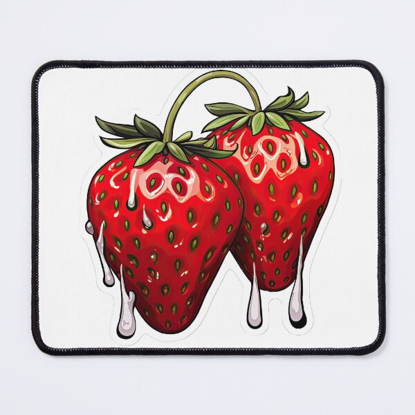 Item preview, Strawberries with dew drops designed and sold by abmkf.