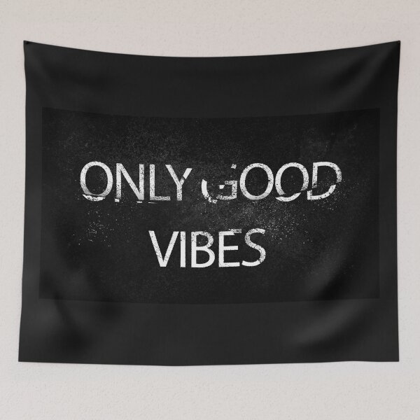 Item preview, Only good vibes quote designed and sold by KlaudiDesignArt.