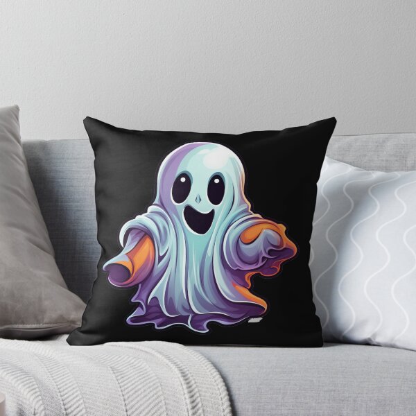 Artikelvorschau, süßer Halloween-Geist entworfen und verkauft von Wickystickers.