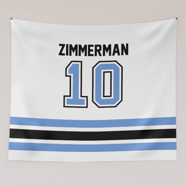 Item preview, #10 ZIMMERMAN (LIGHT) designed and sold by StickerJerseys.