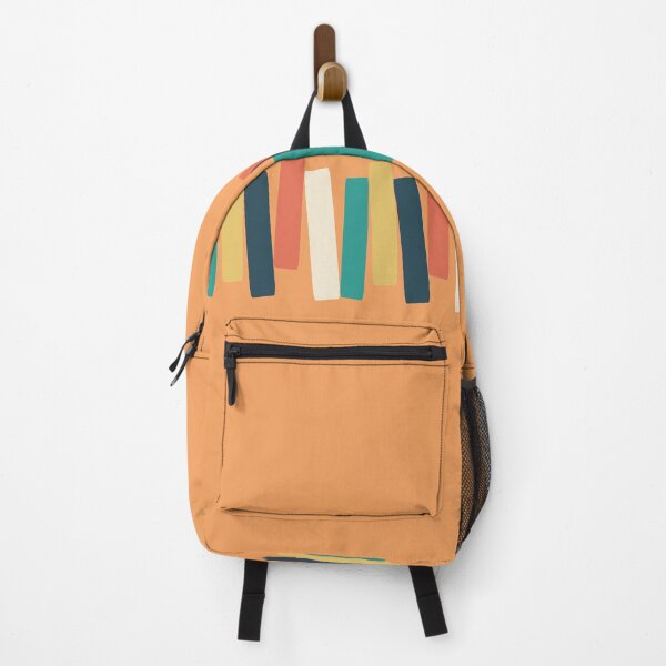 Artikelvorschau, Atomic Age Mid Century Funky Rechtecke Orange entworfen und verkauft von trdstudio.