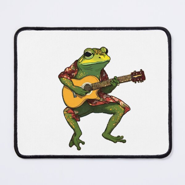 Item preview, Frog playing guitar designed and sold by Coollzone.