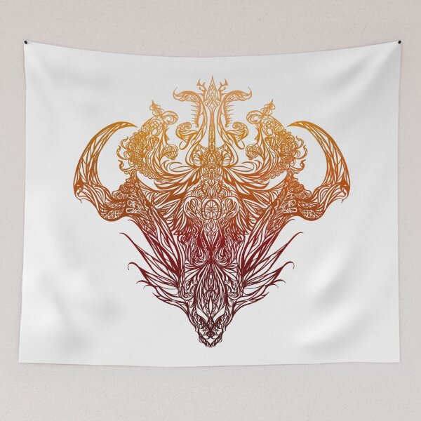 Item preview, Mythical Beast Head designed and sold by TheGoldenRabbit.