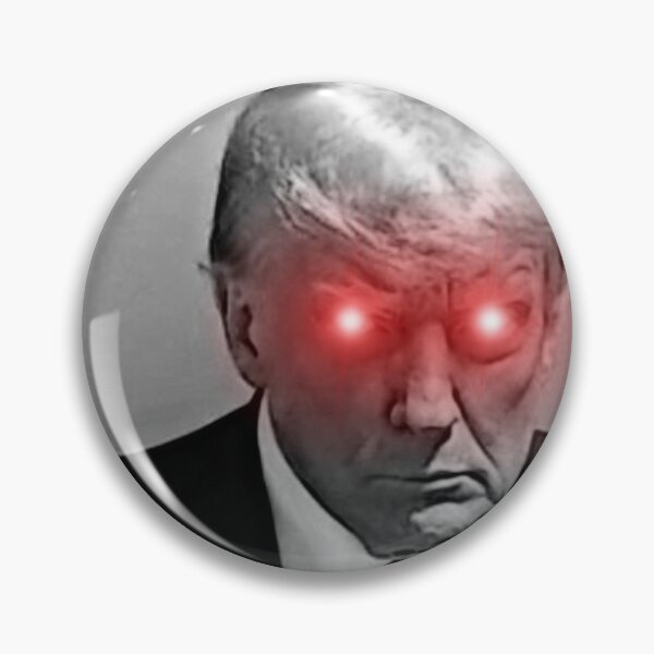 Item preview, Trump Retribution Eyes Mugshot Meme designed and sold by CConClothing.