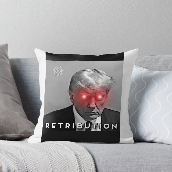 Item preview, Trump Retribution Eyes Mugshot Meme designed and sold by CConClothing.