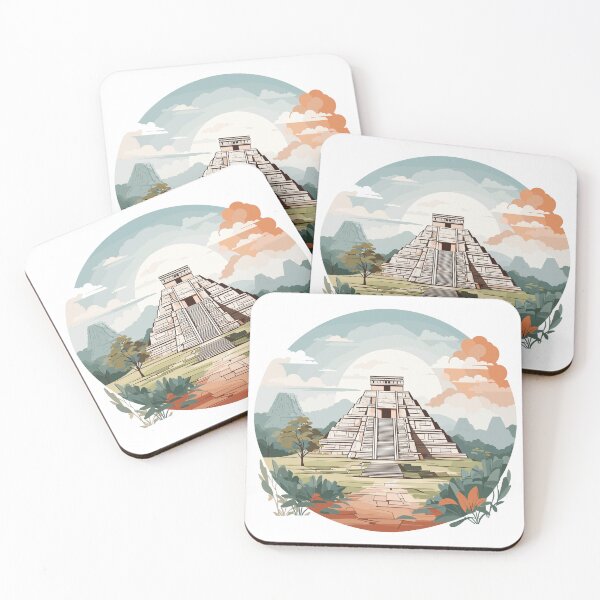 Item preview, Chichen Itza Pyramid 6 designed and sold by LaloParker.