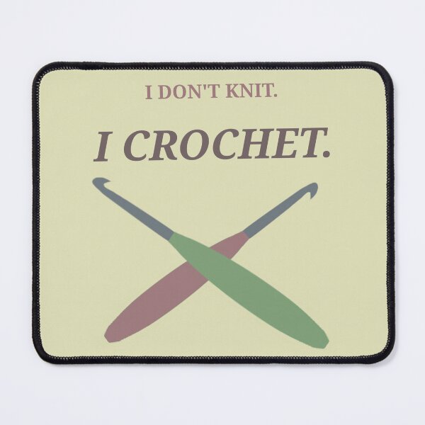 Item preview, I don't knit, I Crochet designed and sold by Budibabe.