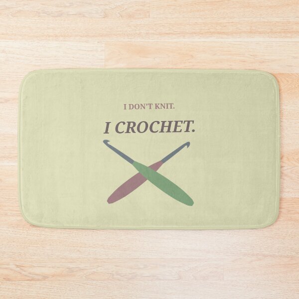 Item preview, I don't knit, I Crochet designed and sold by Budibabe.