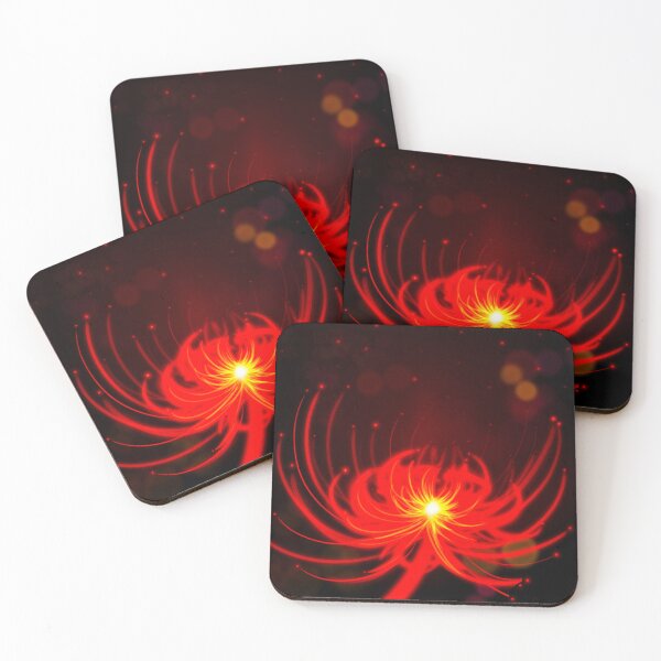 Item preview, Glowing Red Spider Lily designed and sold by TheGoldenRabbit.
