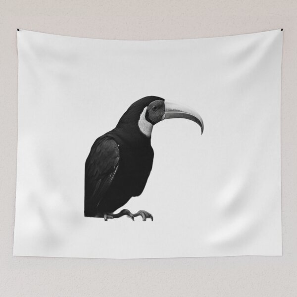 Item preview, See this beautiful toucan in black and white. designed and sold by Animalissima.