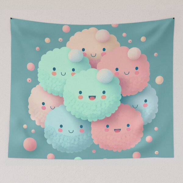 Item preview, Happy little clouds designed and sold by Rebelka.