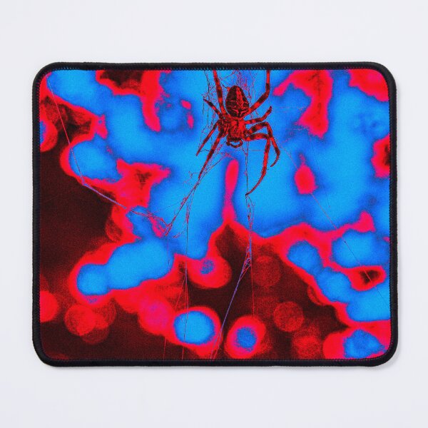 Item preview, Red and Blue Spider Photo designed and sold by elshoppe.