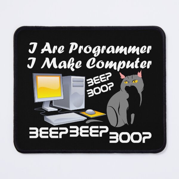 Item preview, Crazy Funny Cat Claims I Are Programmer designed and sold by Sonatablue.