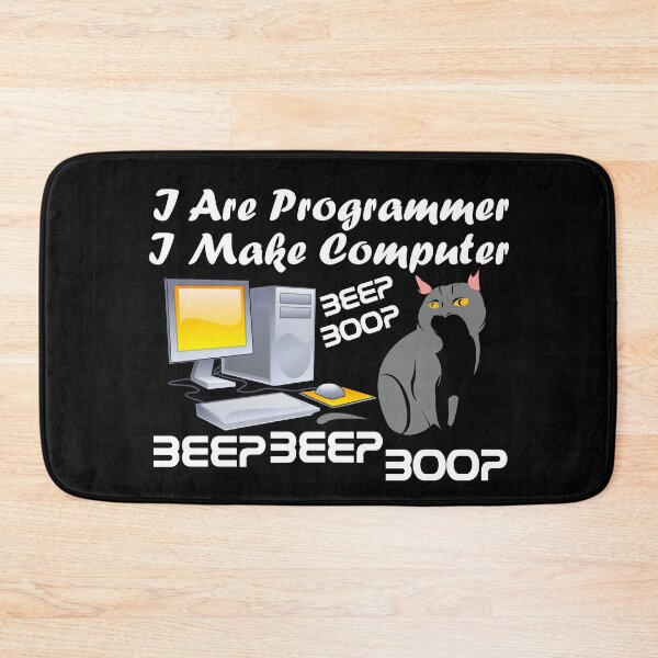 Item preview, Crazy Funny Cat Claims I Are Programmer designed and sold by Sonatablue.