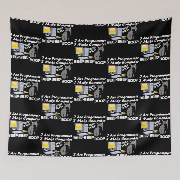 Item preview, Crazy Funny Cat Claims I Are Programmer  designed and sold by Sonatablue.