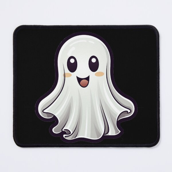 Item preview, cute halloween ghost designed and sold by Wickystickers.